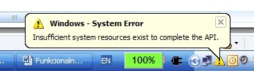 Hibernate Error on Windows XP SP2