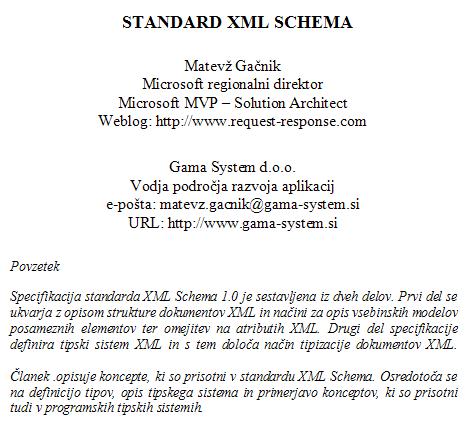 XML Schema